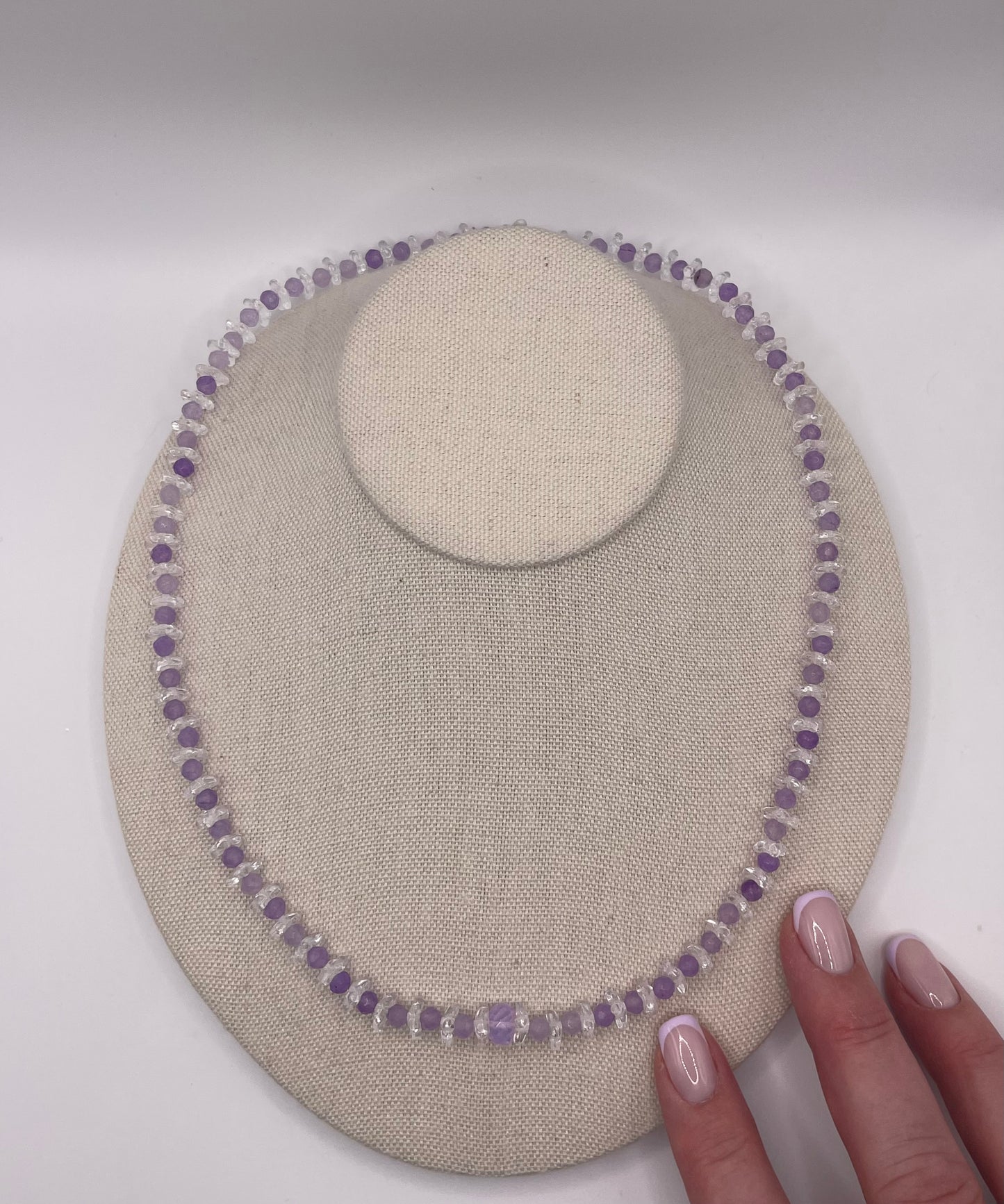 Lavender Forever Lei necklace