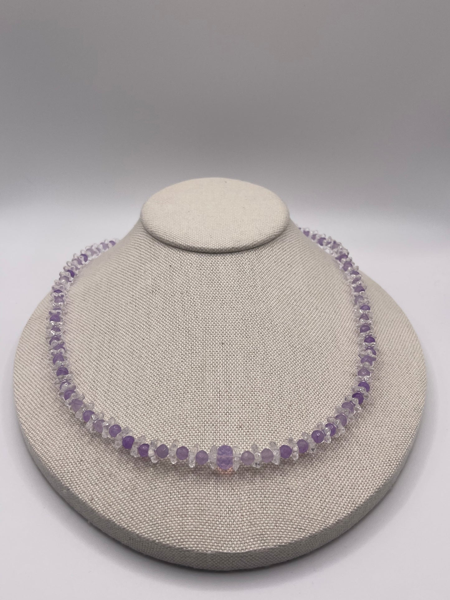 Lavender Forever Lei necklace