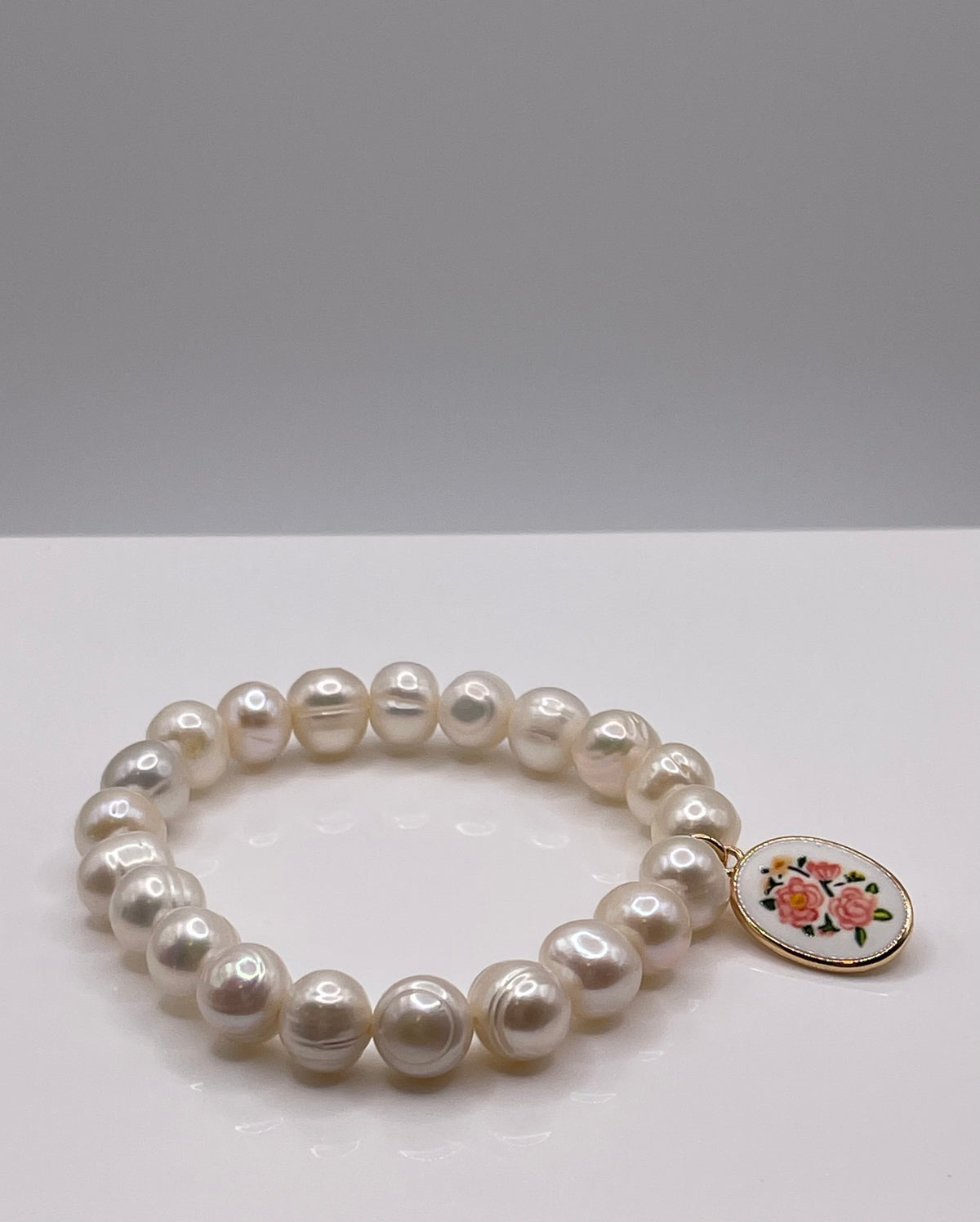 The Heirloom Rose Pearl bracelet