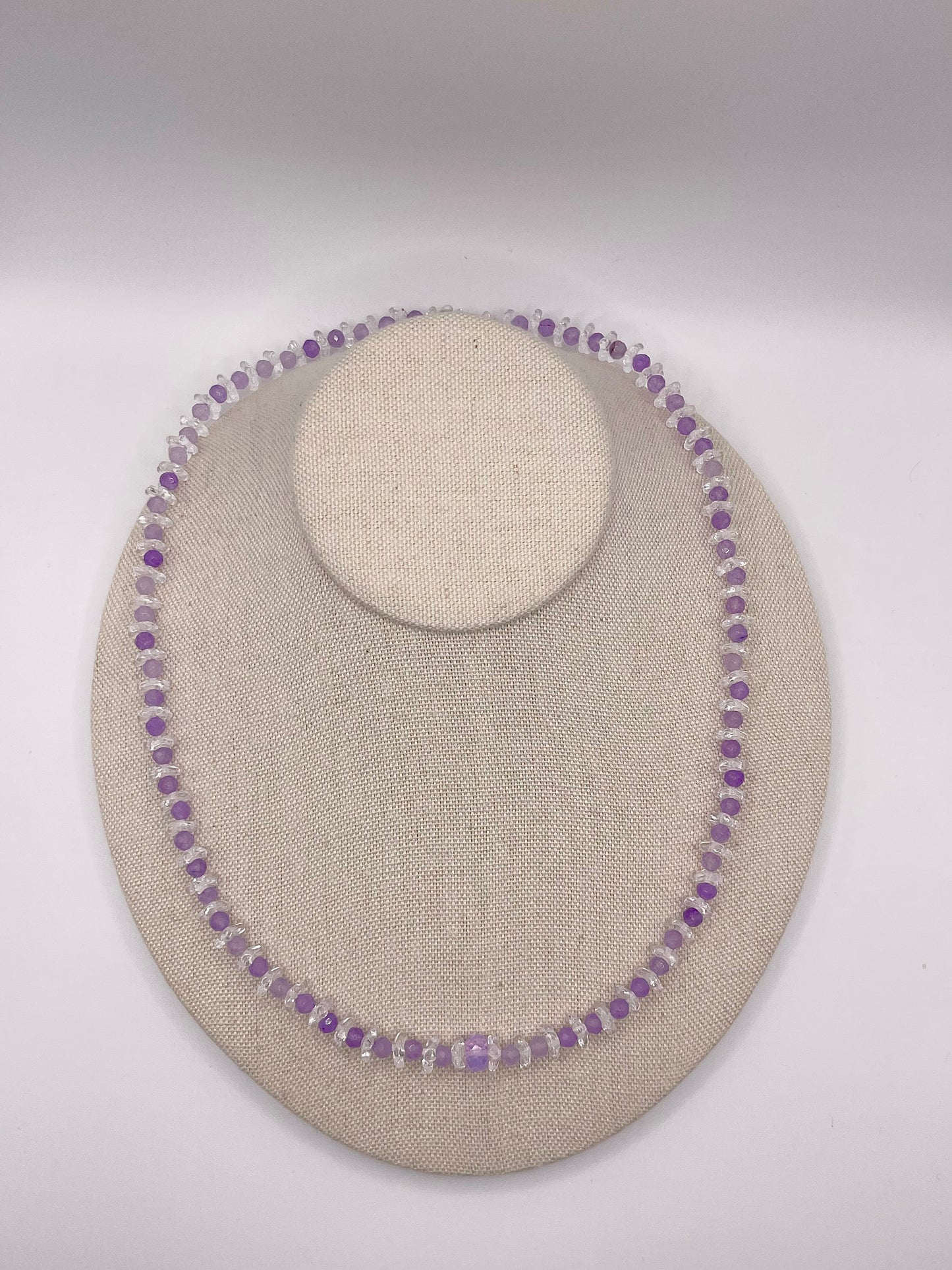 Lavender Forever Lei necklace
