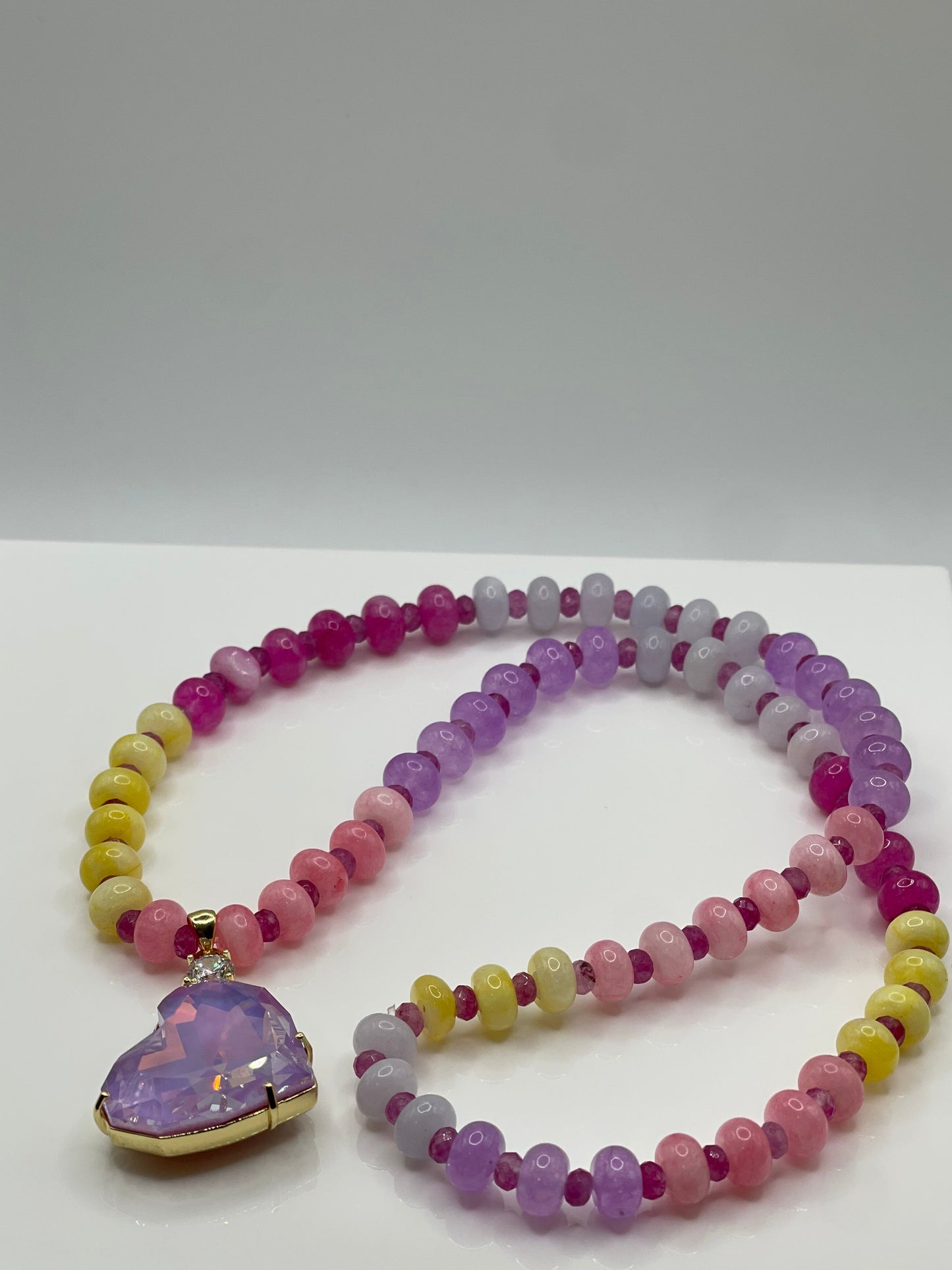 Heartbreaker jade necklace