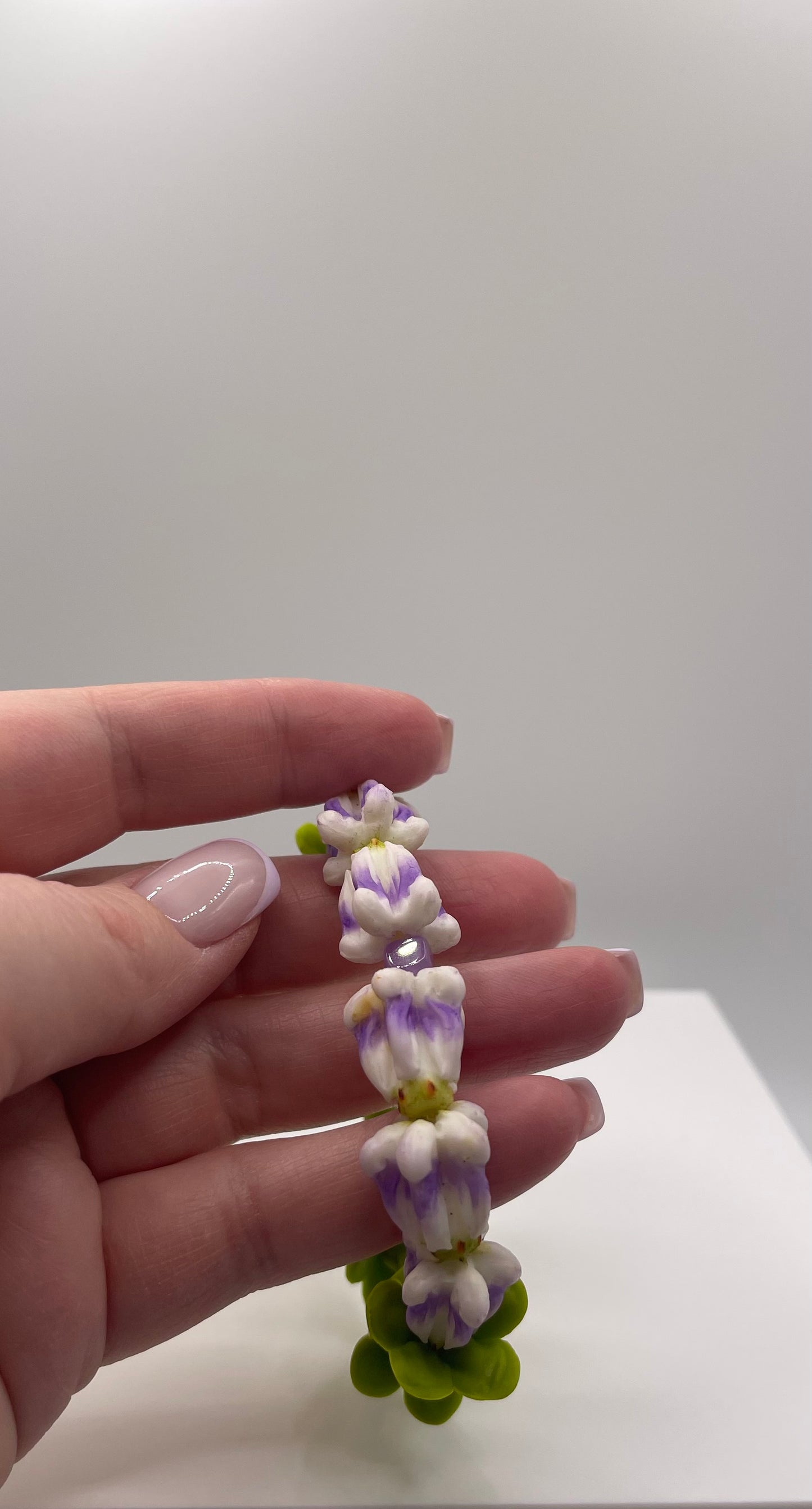 Crown Flower forever lei bracelet
