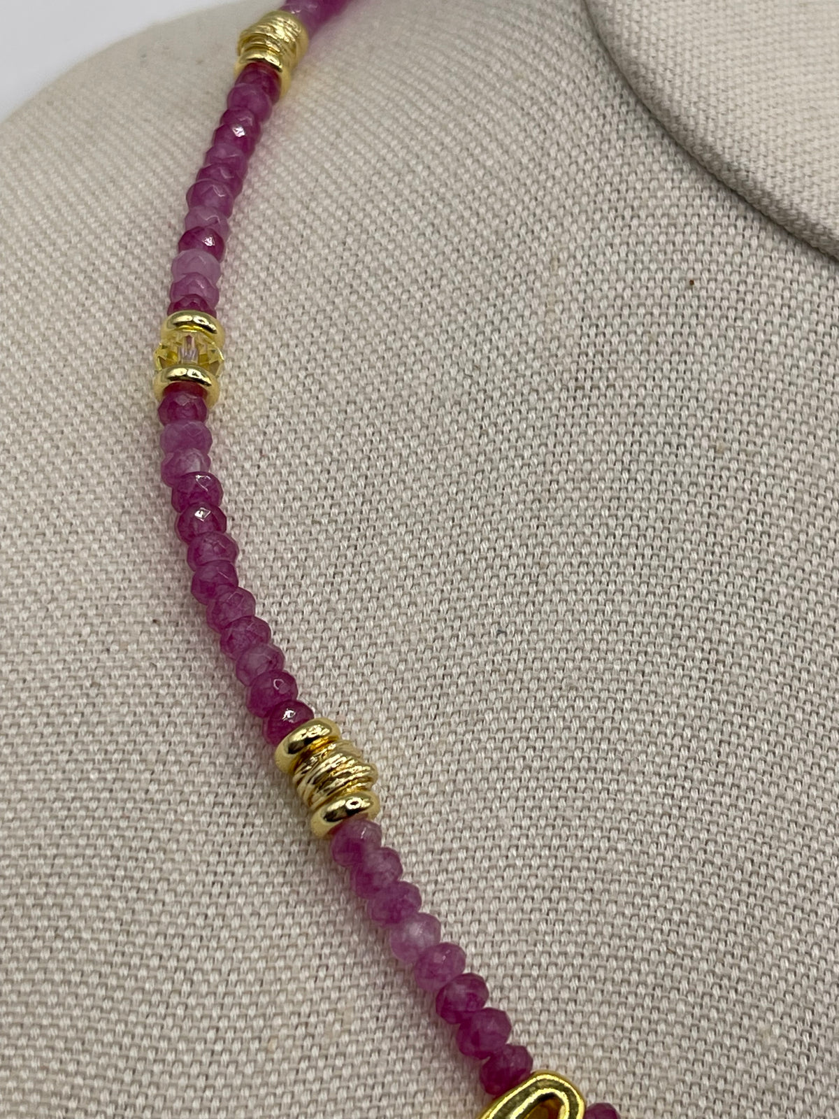 Amour jade necklace