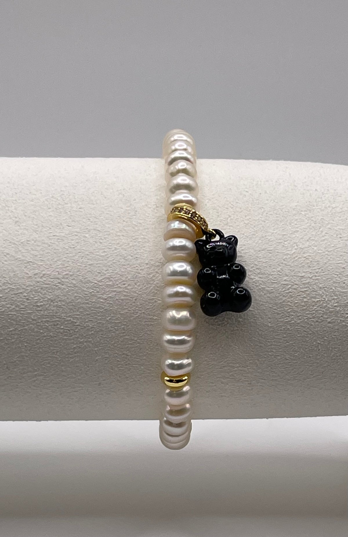 The Black Gummy Bear Pearl bracelet