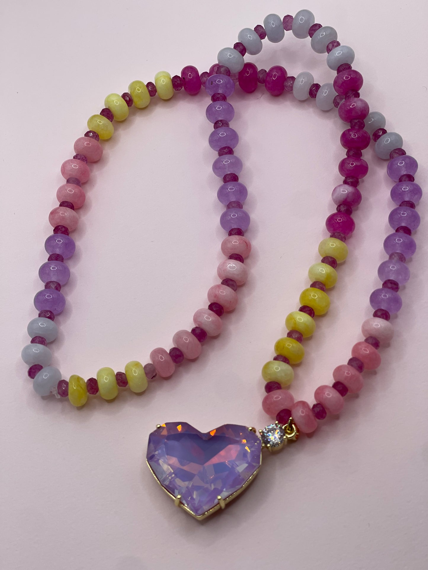 Heartbreaker jade necklace