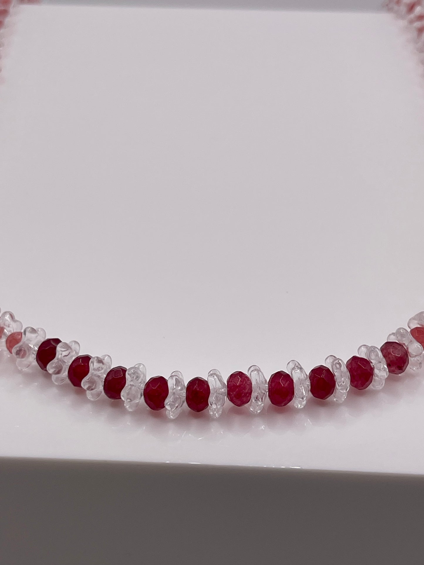 Blush Lei necklace