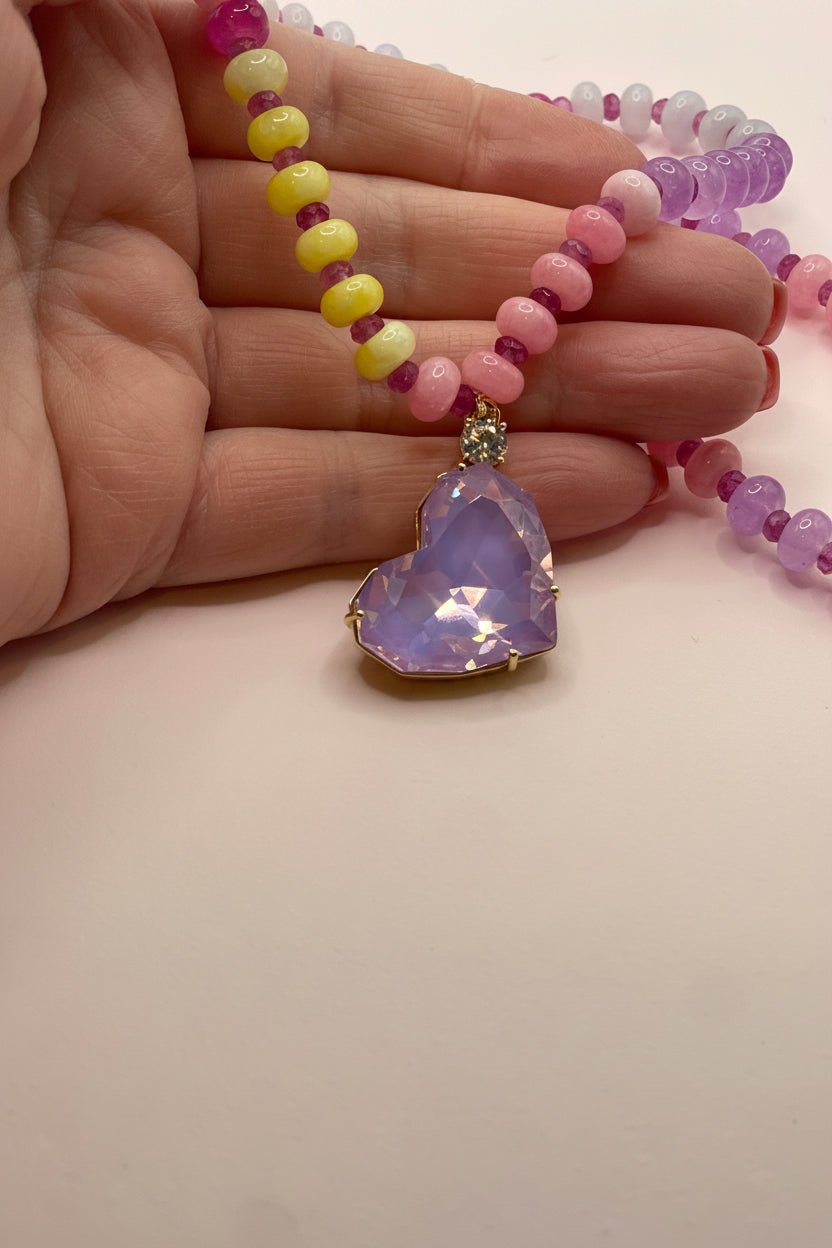 Heartbreaker jade necklace